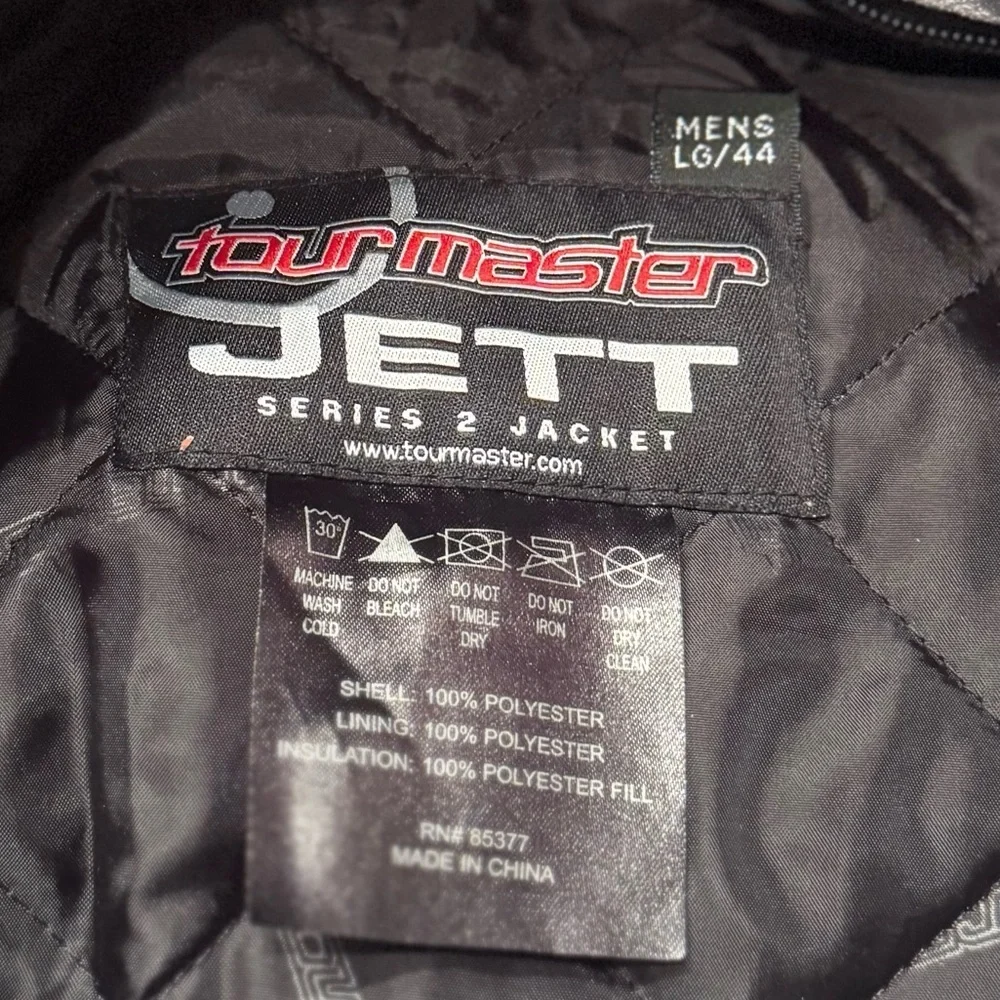 Men’s Tourmaster Jett Series 2 Motorcycle Jacket EUC